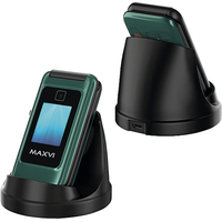 Кнопочный телефон Maxvi E8 (зеленый)