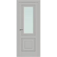 Межкомнатная дверь ProfilDoors 28U L 90x200 (манхэттен/мателюкс матовое серебро)