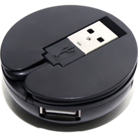 USB-хаб  5bites HB24-200BK