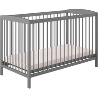 Классическая детская кроватка Polini Kids Simple 101 (серый)