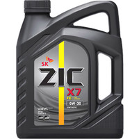 Моторное масло ZIC X7 FE 0W-30 6л