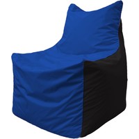 Кресло-мешок Flagman Фокс Ф2.1-115 (васильковый/черный)