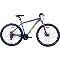 Велосипед AIST Rocky 2.0 Disc 27.5 р.20.5 2020 (серый/оранжевый)