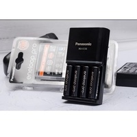 Аккумуляторы + зарядное Panasonic BQ-CC55E (черный)