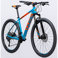 Велосипед Cube ACID 27.5 (голубой/оранжевый, 2017)