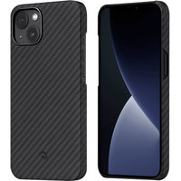 Чехол для телефона Pitaka MagEZ Case 2 для iPhone 13 (twill, черный/серый)