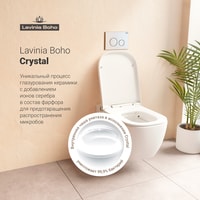 Унитаз подвесной Lavinia Boho Smart V-Clean 3359101R