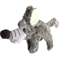 Игрушка для собак Camon Волк плюшевый с пищалкой AH408/C