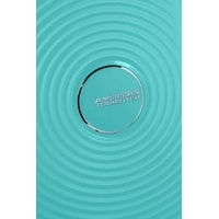 Чемодан-спиннер American Tourister SoundBox Poolside Blue 77 см