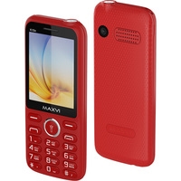 Кнопочный телефон Maxvi K15n (красный)
