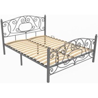 Кровать ИП Князев Виктория 120x190 (серый)