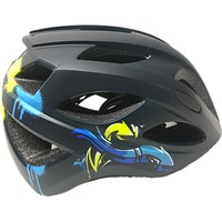 Cпортивный шлем Crazy Safety Cool Arrow (M, черный)