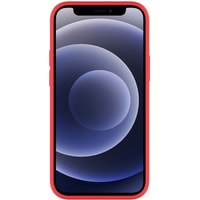 Чехол для телефона Deppa Soft Silicone для Apple iPhone 12 mini (красный)