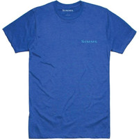 Футболка Simms Palm Tarpon Fill T-Shirt (L, королевский синий)