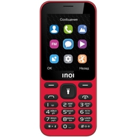 Кнопочный телефон Inoi 239 (красный)