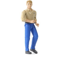 Кукла Bruder Мужчина в голубых джинсах 60-006
