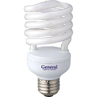Люминесцентная лампа General Lighting Spiral T2 E27 26 Вт 6500 К [7128]