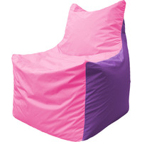 Кресло-мешок Flagman Фокс Ф2.1-194 (розовый/сиреневый)