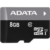 Карта памяти ADATA Premier microSDHC UHS-I U1 (10 Class) 8GB (AUSDH8GUICL10-R)