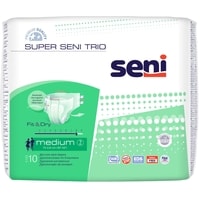 Подгузники для взрослых Seni Super Trio M (10 шт)