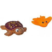 Набор игрушек для ванной Bondibon Черепаха и скат ВВ1388
