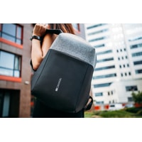 Городской рюкзак Canyon BP-G9 (черный/серый)