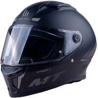Мотошлем MT Helmets Stinger 2 Solid (M, матовый черный) в Лиде