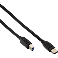 Кабель Hama 54501 USB Type-B - USB Type-A (1.8 м, черный)