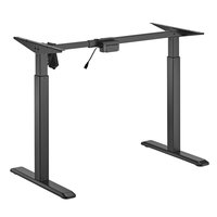 Стол для работы стоя ErgoSmart Electric Desk Prime 1200х650х18 мм (альпийский белый/черный)