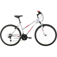 Велосипед Black One Alta 26 Alloy р.18 2021 (серый/красный)