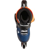 Роликовые коньки Rollerblade Microblade Combo (р. 36.5-40.5, темно-синий/оранжевый)