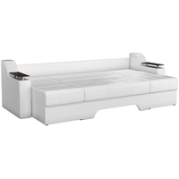 П-образный диван Mebelico Сенатор 59357 (экокожа, белый)