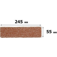 Декоративный камень АМК Клинкер 300 (микс коричневый)