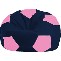 Кресло-мешок Flagman Мяч Стандарт М1.1-44 (темно-синий/розовый)
