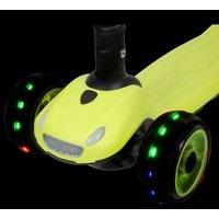 Трехколесный самокат Novatrack Rainbow Car Boy Pro 120CGP.RAINBOW.LM20 (лайм)