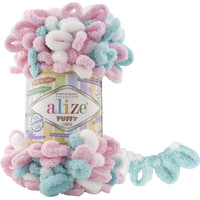 Пряжа для вязания Alize Puffy Color 6377
