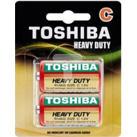 Батарейка Toshiba Heavy Duty C 2 шт. (блистер)