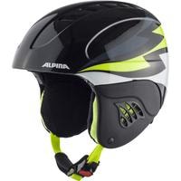 Горнолыжный шлем Alpina Sports Carat (р. 48-52, charcoal/neon yellow)
