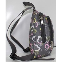 Городской рюкзак Rise М-132д (серый/желтый/розовый)