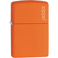 Зажигалка Zippo Orange Matte with Zippo Logo [231ZL-000023]
