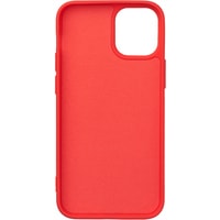 Чехол для телефона Deppa Soft Silicone для Apple iPhone 12 mini (красный)