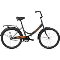 Велосипед Altair City 24 2021 (серый/оранжевый)
