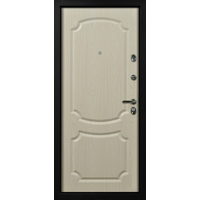 Металлическая дверь Стальная Линия Элеганс для дома 100У (дуб темный/дуб беленый)