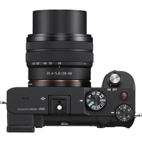 Беззеркальный фотоаппарат Sony Alpha a7C Kit 28-60mm (черный)