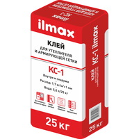 Клеевой состав для теплоизоляции ilmax КС-1 (25 кг)
