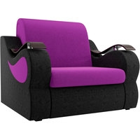 Кресло-кровать Лига диванов Меркурий 100676 60 см (фиолетовый/черный)