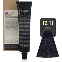 Крем-краска для волос Insight Incolor 2.1 пепельный черный