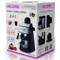Рожковая кофеварка Viconte VC-701