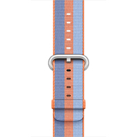 Ремешок Apple из плетеного нейлона 42 мм (оранжевый) [MPW22]