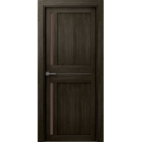 Межкомнатная дверь Belwooddoors Мадрид 04 80 см (стекло, экошпон, шимо/мателюкс бронза)